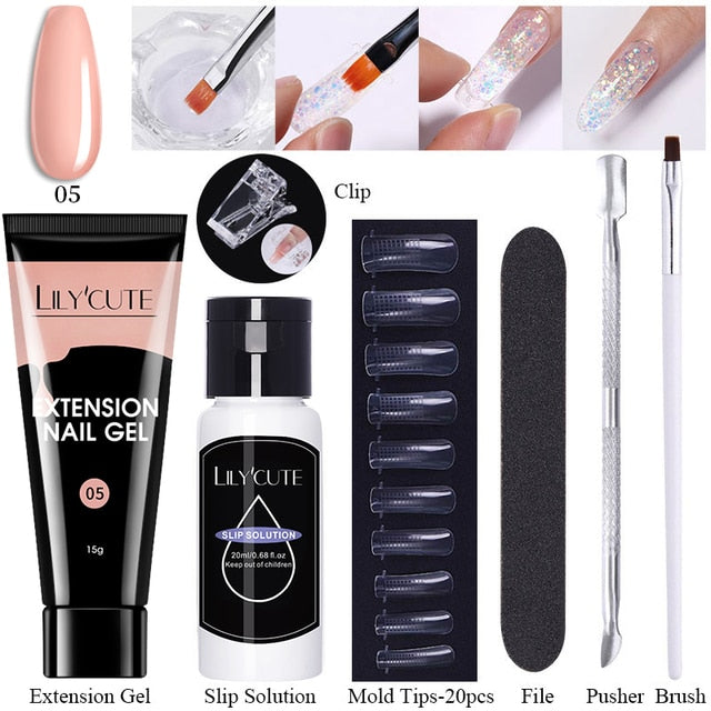 Extension Gel Set - SJB-DIAMOND ELITES