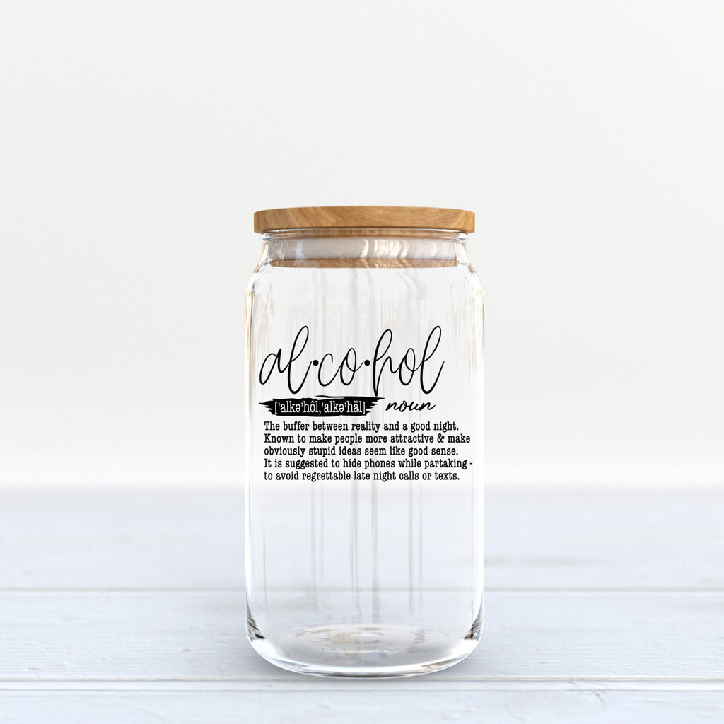 17oz Glass Tumbler With Bamboo Lid And Straw Reusable Insulated Cup For Coffee Tea Beer BandsCo Straps