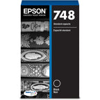 Epson, EPST748120, 748 Black Ink Cartridge (T748120), 1 Each EasyOptionXY LLC