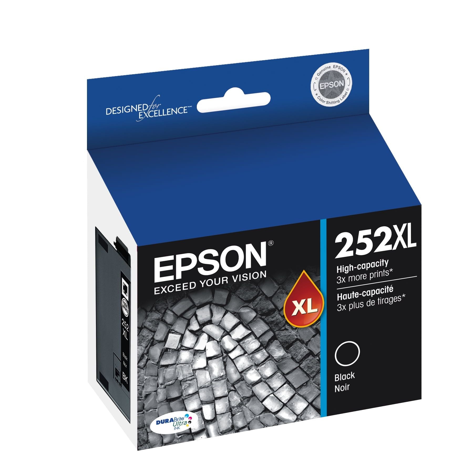 EPSON T252 DURABrite Ultra Genuine Ink High Capacity Black Cartridge EasyOptionXY LLC
