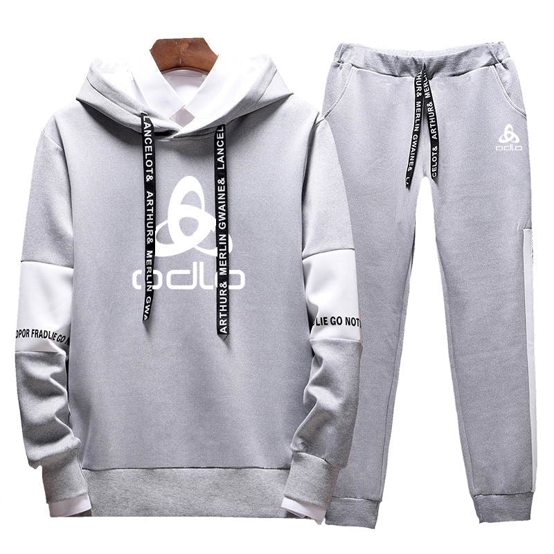 Hooded sweatshirt sports and leisure suit Pi-Mart