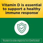 Nature Made Vitamin D3 1000 IU (25 mcg) Softgels; 200 Count; Twin Pack
