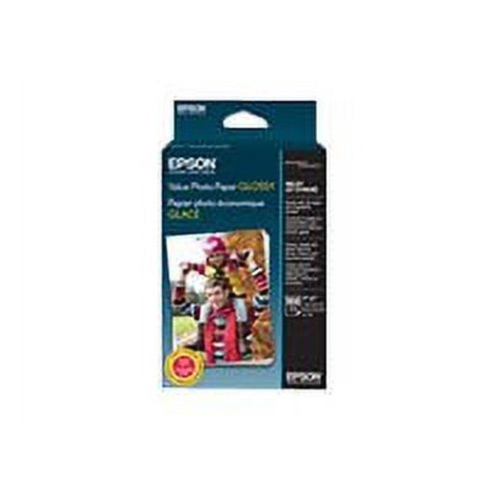 Value Glossy Photo Paper, 9.1 mil, 4 x 6, White, 100 Sheets/Pack