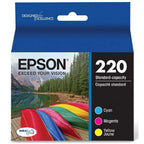 Epson 220 ink Black and Color 4 Pack (T220120, T220520)