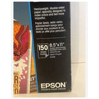 Epson S042384 Brochure and Flyer Paper Matte, Double-Sided White, White