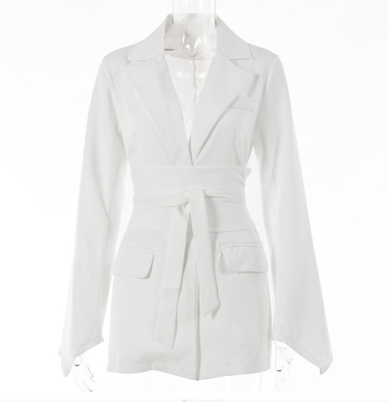 Women's Suit Jackets Top Waist Slimming Elegant Small Suit Pi-Mart
