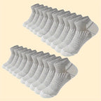20 Or 60 Pairs Of Men's Low Cut Socks, Anti Odor & Sweat Absorption, Comfy & Breathable, Elastic Sport Socks, All Seasons Wearing Lootquake LLC