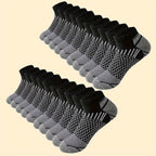 20 Or 60 Pairs Of Men's Low Cut Socks, Anti Odor & Sweat Absorption, Comfy & Breathable, Elastic Sport Socks, All Seasons Wearing Lootquake LLC
