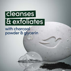 Dove Deep Exfoliating Women's Beauty Bar Soap Charcoal & Glycerin All Skin, 3.75 oz 4 Bars EasyOptionXY LLC