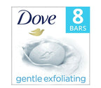 Dove Gentle Exfoliating Women's Beauty Bar Soap All Skin Type, 3.75 oz (8 Bars) EasyOptionXY LLC