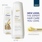 Dove Bond Strength Women's Conditioner for Damaged Hair with Bio Protein Care, 12 oz