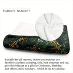 Wizard Magic Witch Spell Art Pattern Printed Soft Blanket Nap Blanket Four Seasons Flannel Blanket Lootquake LLC