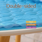 Ultimate Cooling Pet Bed Mat - Self-Cooling, Breathable, Summer Heat Relief, Orthopedic Support, Comfortable Sleeping Blanket for Dogs - Perfect for Hot Weather, Outdoor, and Indoor Use