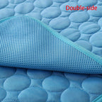 Ultimate Cooling Pet Bed Mat - Self-Cooling, Breathable, Summer Heat Relief, Orthopedic Support, Comfortable Sleeping Blanket for Dogs - Perfect for Hot Weather, Outdoor, and Indoor Use