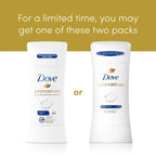 Dove Advanced Care Long Lasting Women's Antiperspirant Deodorant Stick, Original Clean, 2.6 oz