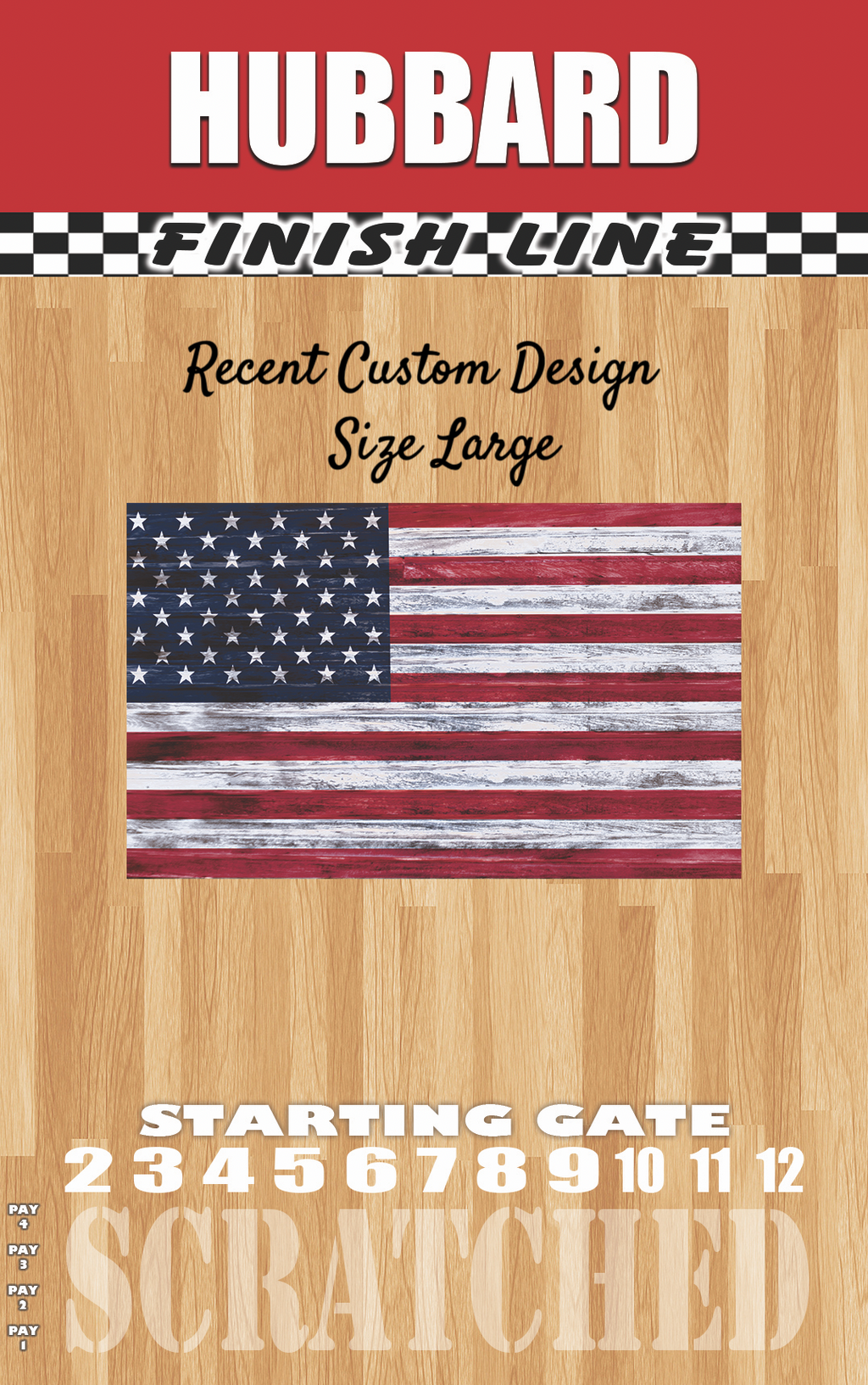 The Horse Race Game Plain Theme - SJB-DIAMOND ELITES