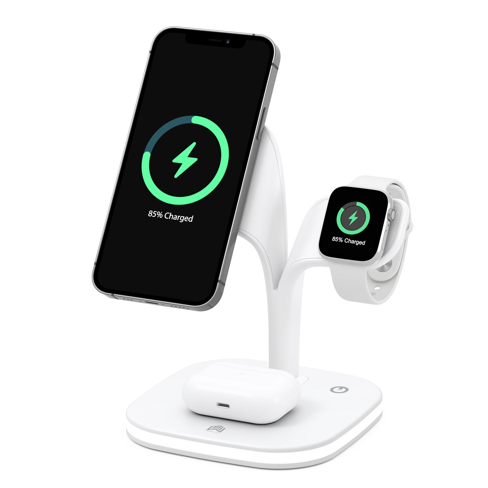 Phone Desktop Wireless Charger Watch Headphone Stand Pi-Mart