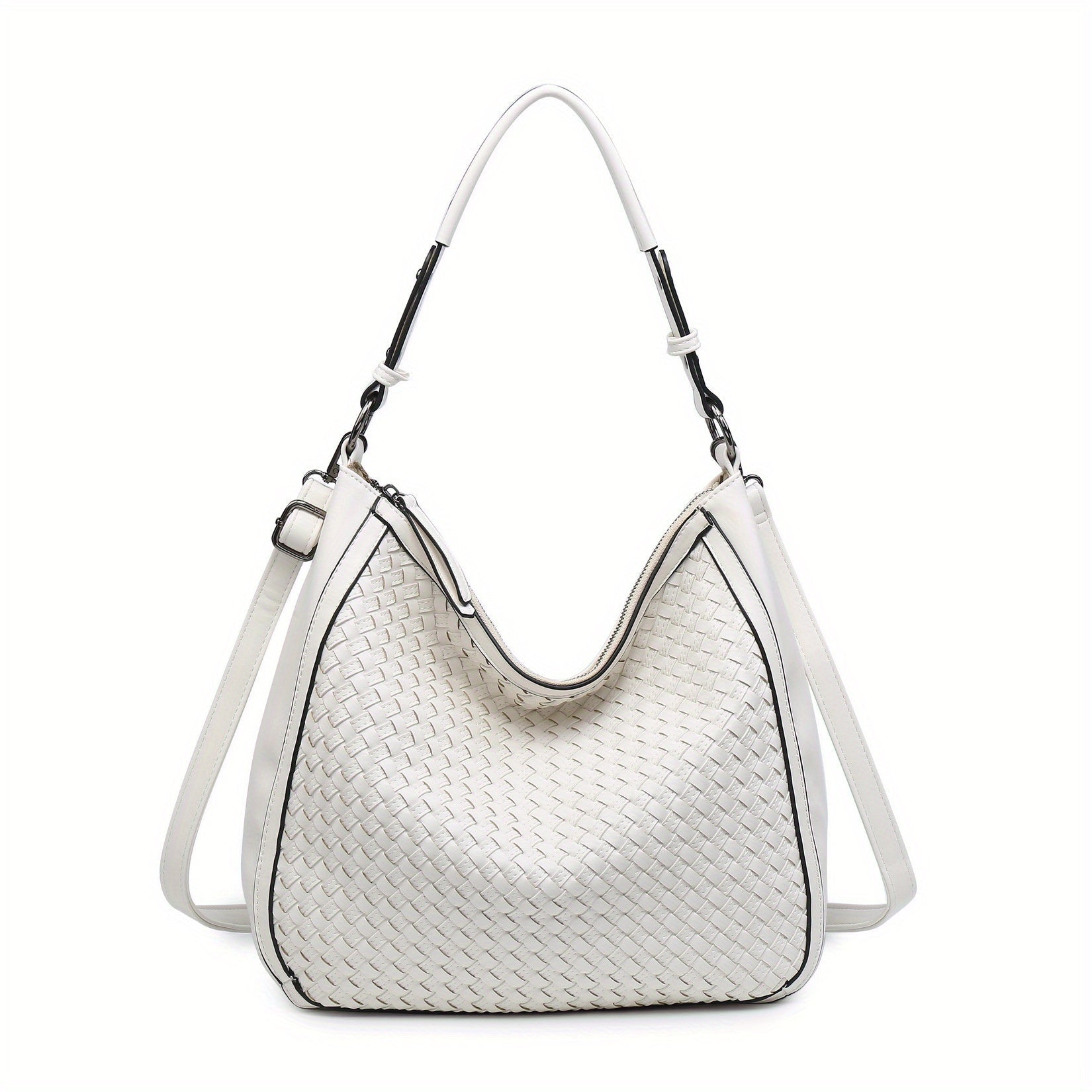 Hobo Woven Shoulder Bag in Large - SJB-DIAMOND ELITES