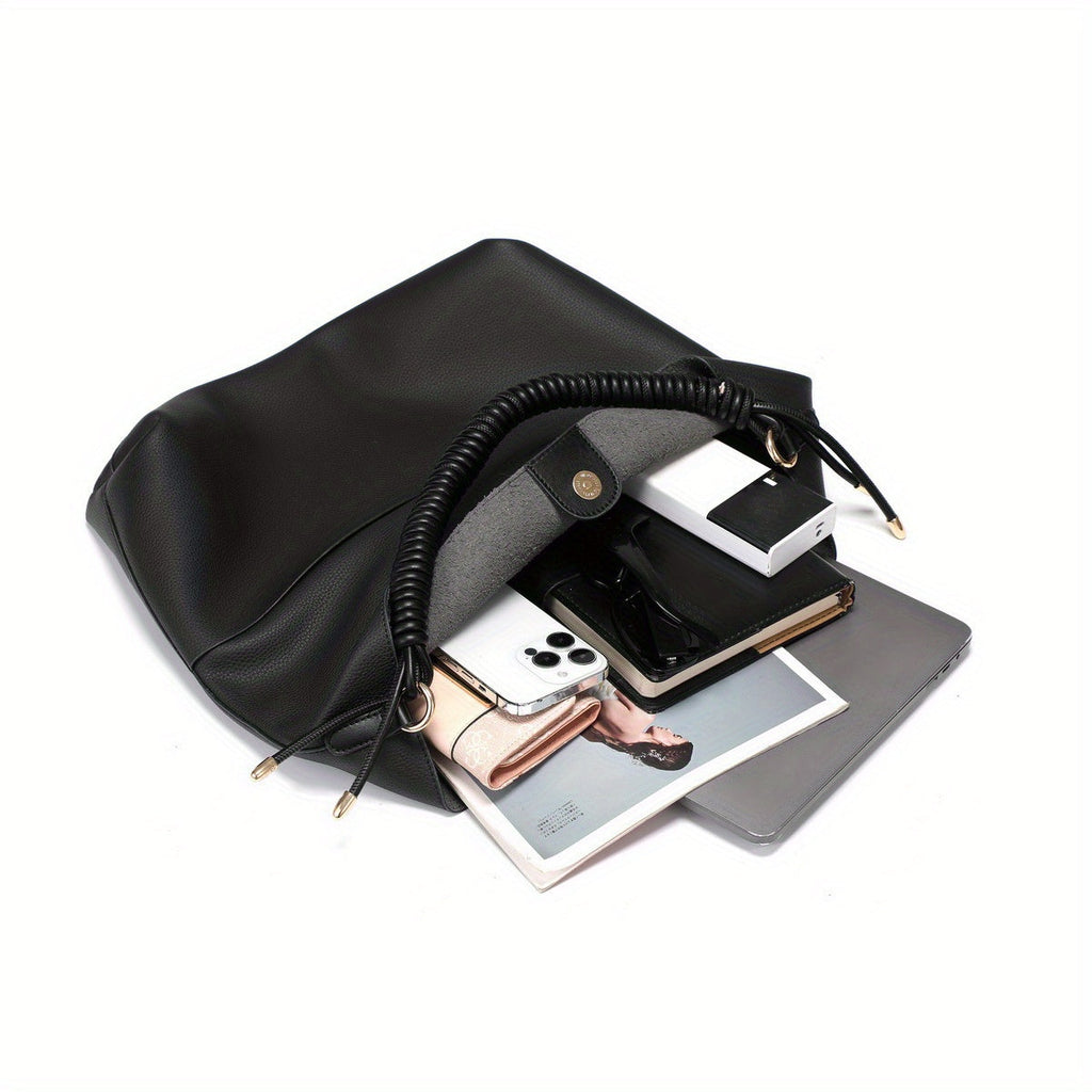 Soft Hobo Bag Unique Drawstring Handle - SJB-DIAMOND ELITES