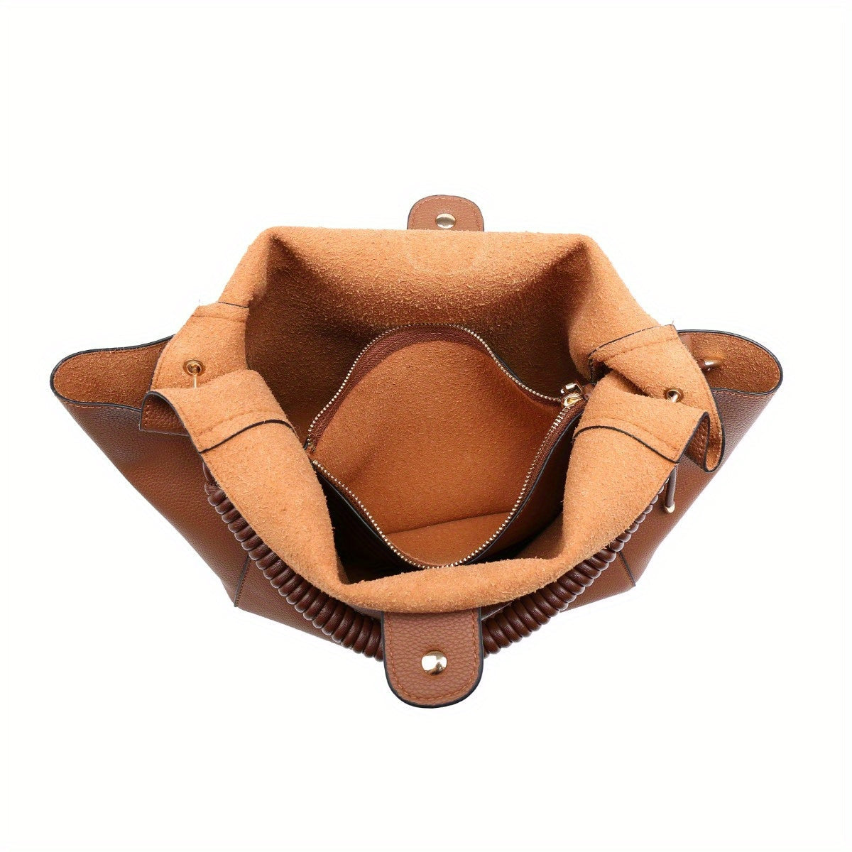 Soft Hobo Bag Unique Braided Woven Handle - SJB-DIAMOND ELITES