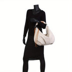 Women hobo Bag Contrast Woven Handle - SJB-DIAMOND ELITES