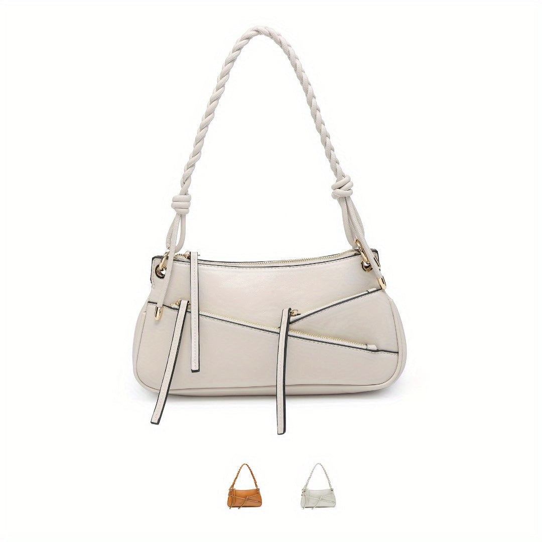 Small Shoulder Bag Unique Handmade Woven Handle hobo - SJB-DIAMOND ELITES