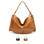 Large Shoulder Bag Unique Handmade Woven Handle  hobo - SJB-DIAMOND ELITES