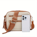 Small crossbody purse contrast color - SJB-DIAMOND ELITES