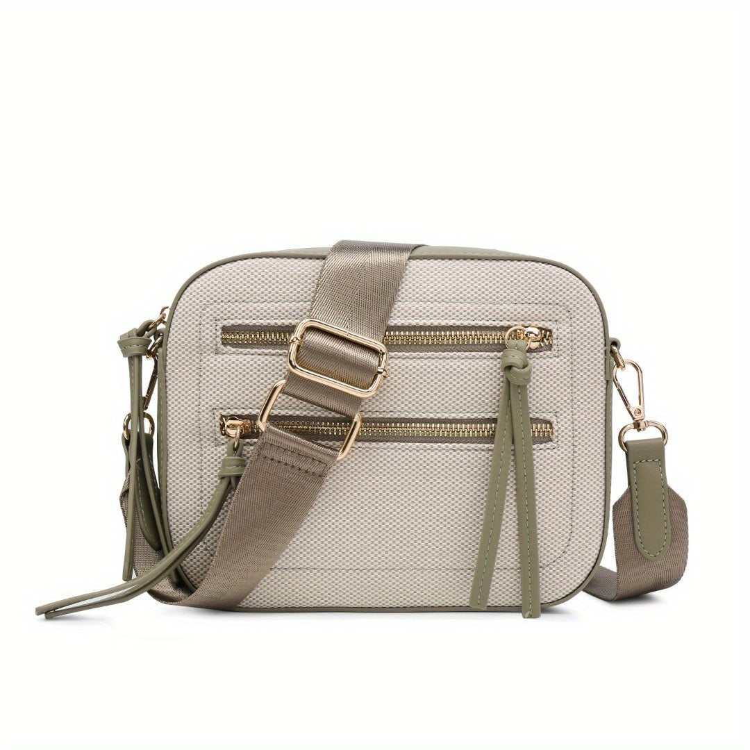 Small crossbody purse contrast color - SJB-DIAMOND ELITES
