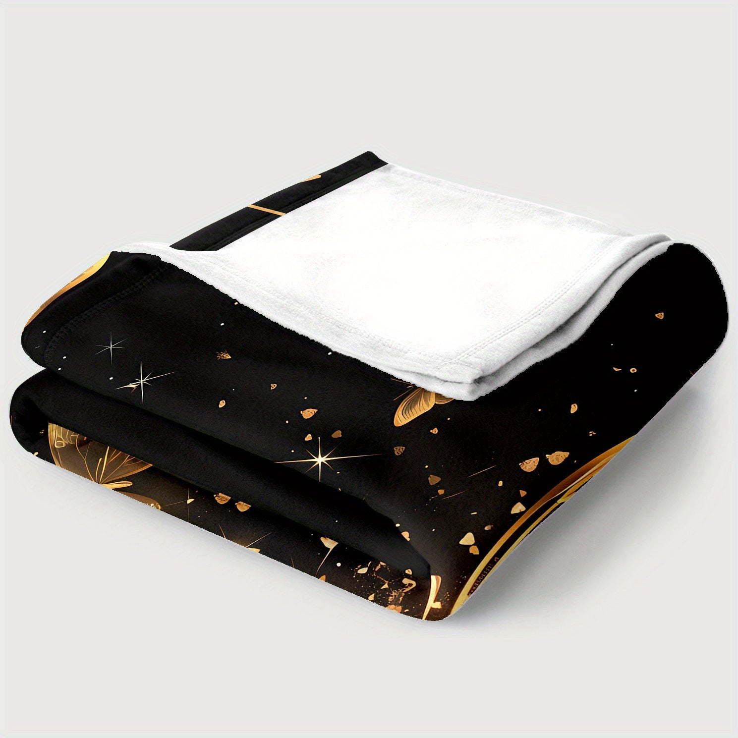 1pc Custom Name Blanket, Butterfly Personalization Lightweight Throw Blanket For Sofa, Bed, Travel, Camping, Living Room, Office, Couch, Chair, And Bed - Digital Printing Soft And Warm Flannel Fabric Blanket Lootquake LLC