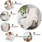 To My Wife Love Blanket - Faith & Devotion Themed Polyester Flannel, 100% Polyester, Large Size, Machine Washable, Multi-Purpose Sheet for Picnic, Travel, Anniversary Gift from Husband Lootquake LLC
