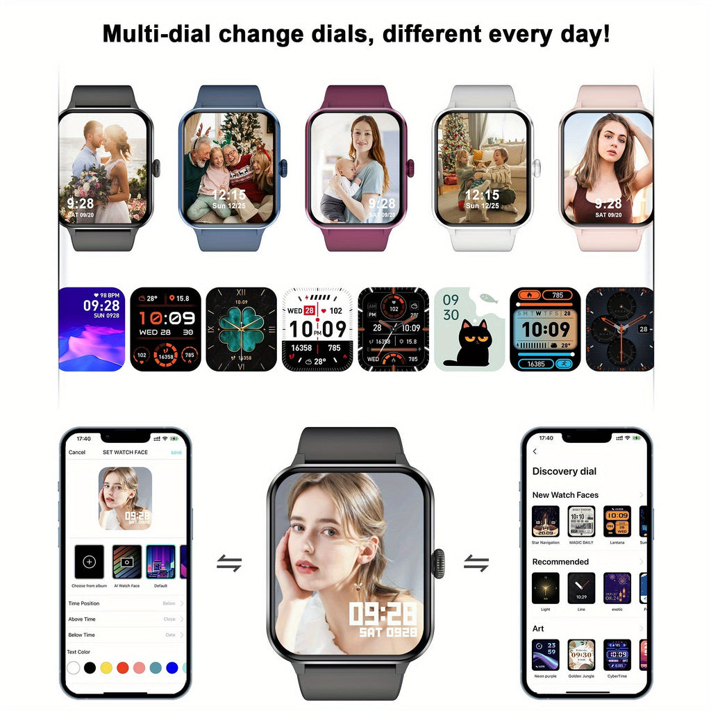 ActivePulse Pro: 100+ Mode Fitness & Health Smartwatch THRIXINE