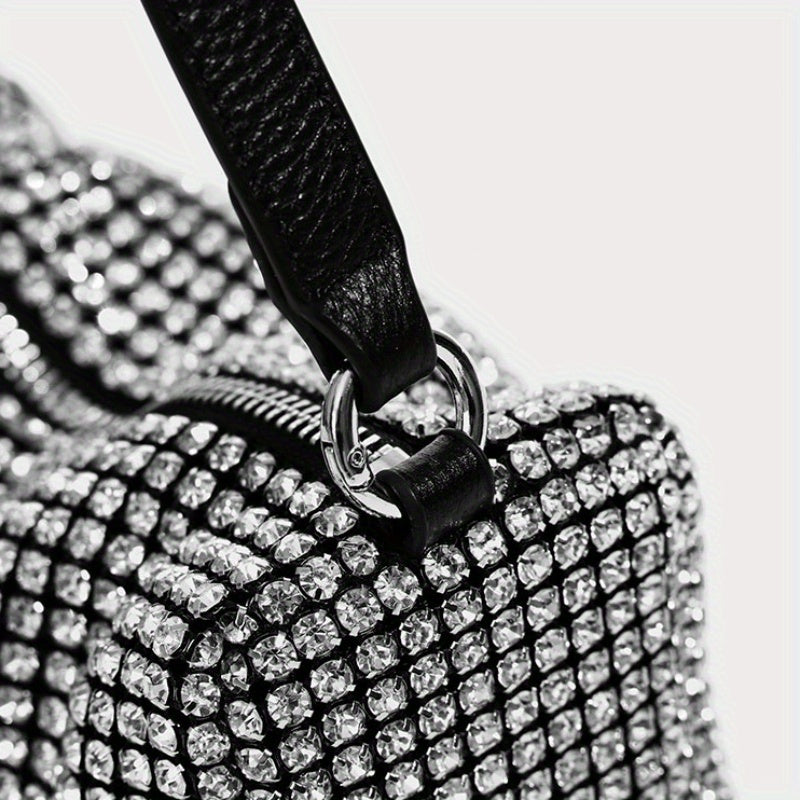 Rhinestone Small Party Bag Chain Evening  Shoulder Purse - SJB-DIAMOND ELITES