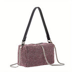 Rhinestone Small Party Bag Chain Evening  Shoulder Purse - SJB-DIAMOND ELITES