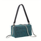 Rhinestone Small Party Bag Chain Evening  Shoulder Purse - SJB-DIAMOND ELITES