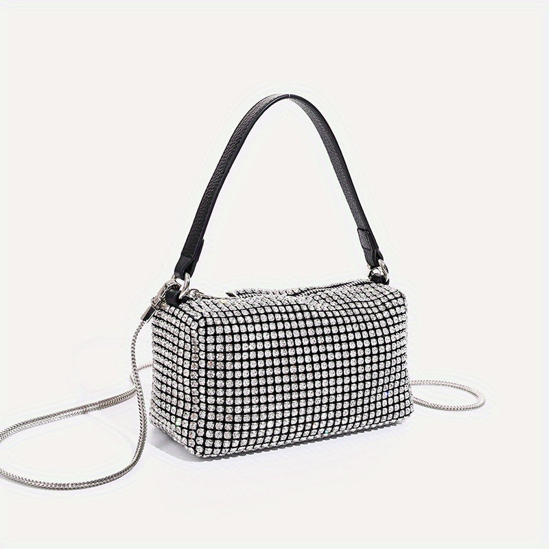 Rhinestone Small Party Bag Chain Evening  Shoulder Purse - SJB-DIAMOND ELITES