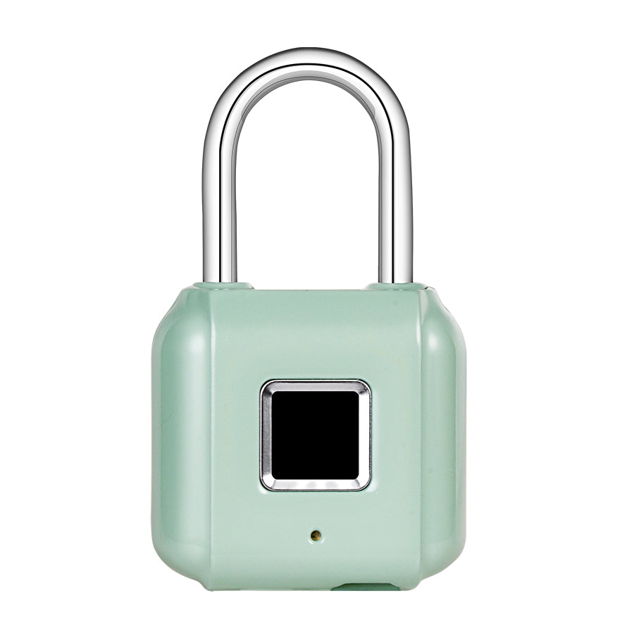 Fingerprint padlock home smart electronic door lock cabinet lock luggage small lock mini dormitory small anti-theft lock Pi-Mart