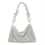 Shoulder bag hobo evening purse with large capacity - SJB-DIAMOND ELITES