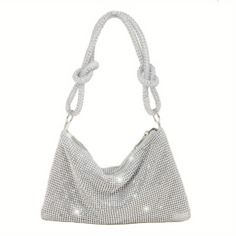 Shoulder bag hobo evening purse with large capacity - SJB-DIAMOND ELITES