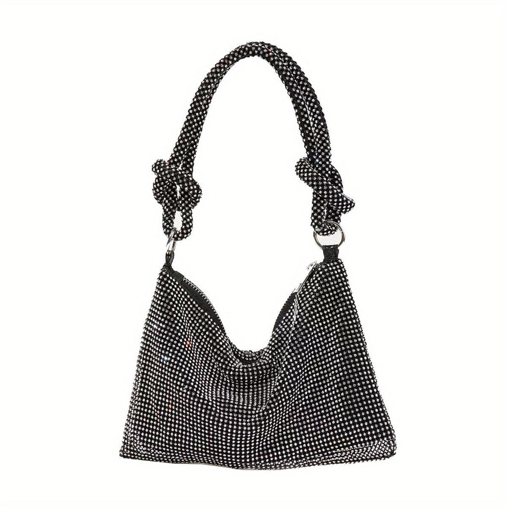 Shoulder bag hobo evening purse with large capacity - SJB-DIAMOND ELITES