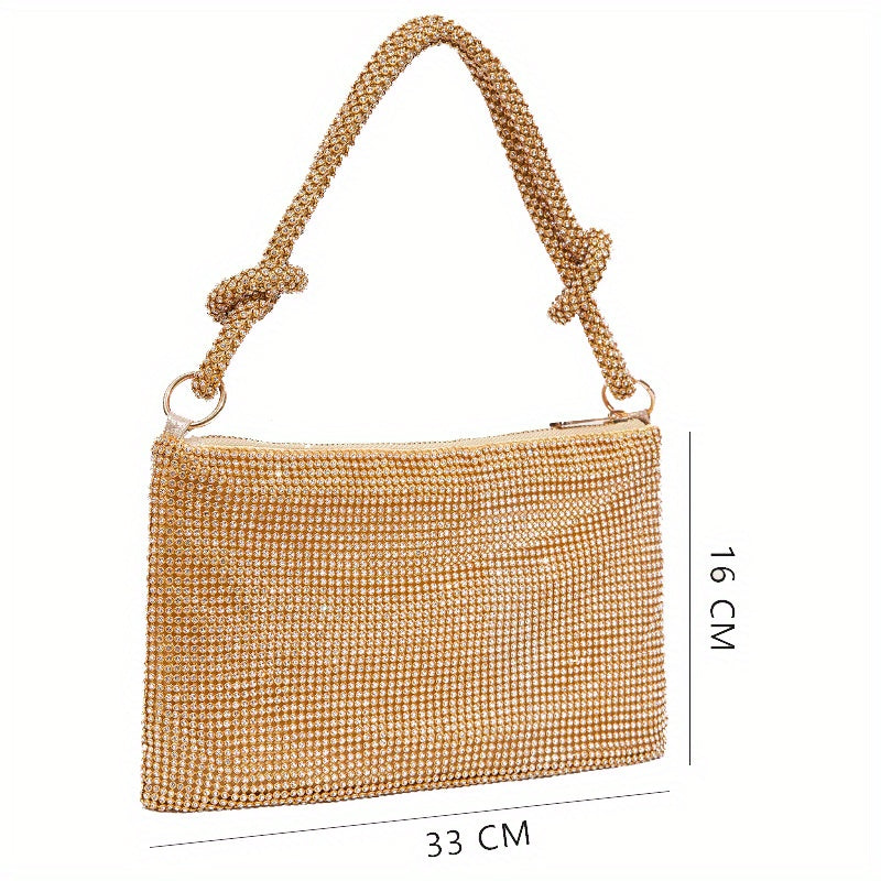 Shoulder bag hobo evening purse with large capacity - SJB-DIAMOND ELITES