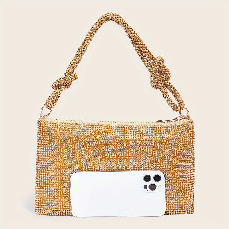 Shoulder bag hobo evening purse with large capacity - SJB-DIAMOND ELITES