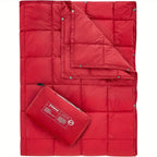 Kingcamp Red Foldable Blanket, down Alternative Fluffy Cold Weather Lightweight Warm Compact Waterproof Wearable Blanket, Suitable for Travel, Outdoor, Hiking, Backpacking, Stadium, Plane, Camping.. Lootquake LLC