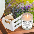 Encourage Inspirational Never Give Up Gift For Best Friend Class Work Mate Women Man Cute Cool Sweet Christmas Birthday Thanksgiving Graduation Idea 2024 Unique Ornament Decor Trendy Stuff Lavender Scented Candle Small Box Re