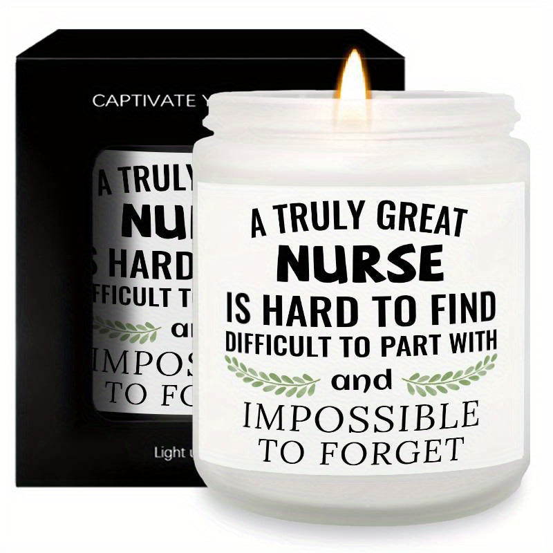 Unique Nurse Appreciation Gift for Women - Scented Candle for Her Practitioner, Nursing Professionals, Student, Friend on New Nurses Week, Party, Birthday, Christmas, Thanksgiving Day, Graduation, Retirement - Bulk Present wi Lootquake LLC