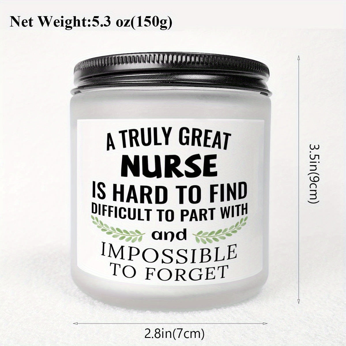 Unique Nurse Appreciation Gift for Women - Scented Candle for Her Practitioner, Nursing Professionals, Student, Friend on New Nurses Week, Party, Birthday, Christmas, Thanksgiving Day, Graduation, Retirement - Bulk Present wi Lootquake LLC