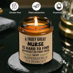 Unique Nurse Appreciation Gift for Women - Scented Candle for Her Practitioner, Nursing Professionals, Student, Friend on New Nurses Week, Party, Birthday, Christmas, Thanksgiving Day, Graduation, Retirement - Bulk Present wi Lootquake LLC