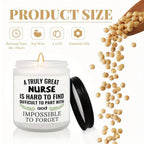Unique Nurse Appreciation Gift for Women - Scented Candle for Her Practitioner, Nursing Professionals, Student, Friend on New Nurses Week, Party, Birthday, Christmas, Thanksgiving Day, Graduation, Retirement - Bulk Present wi Lootquake LLC