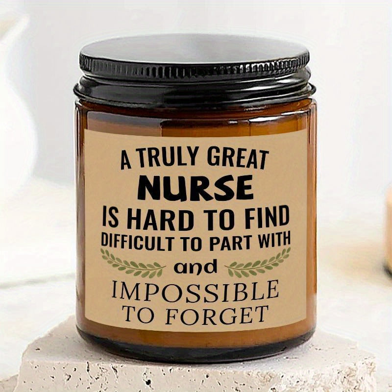 Unique Nurse Appreciation Gift for Women - Scented Candle for Her Practitioner, Nursing Professionals, Student, Friend on New Nurses Week, Party, Birthday, Christmas, Thanksgiving Day, Graduation, Retirement - Bulk Present wi Lootquake LLC