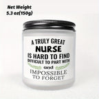 Unique Nurse Appreciation Gift for Women - Scented Candle for Her Practitioner, Nursing Professionals, Student, Friend on New Nurses Week, Party, Birthday, Christmas, Thanksgiving Day, Graduation, Retirement - Bulk Present wi Lootquake LLC